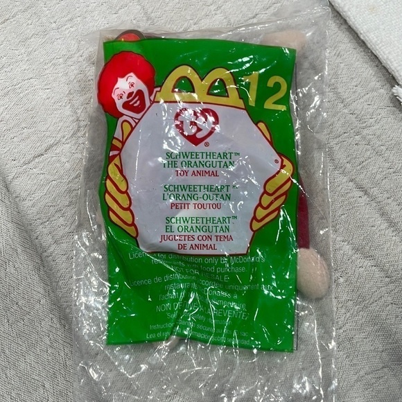MCDONALD’S TY Schweetheart the orangutan #12 - Picture 1 of 2